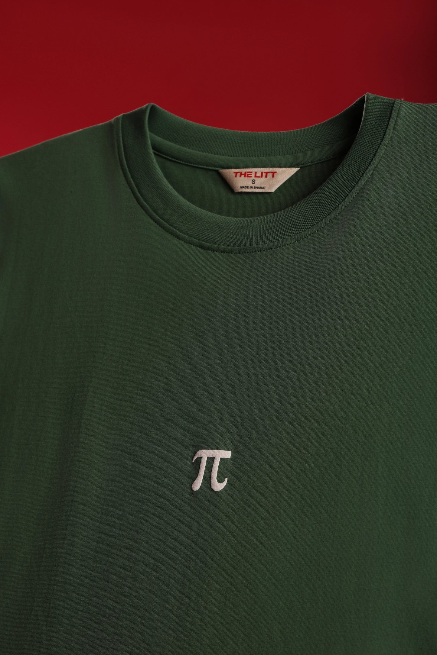 Relaxed Fit Pie Green T‑Shirt for Men
