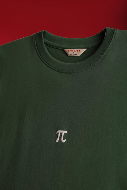 Relaxed Fit Pie Green T‑Shirt for Men