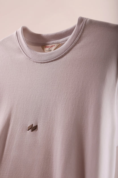 Relaxed Fit Null White T-Shirt for Men