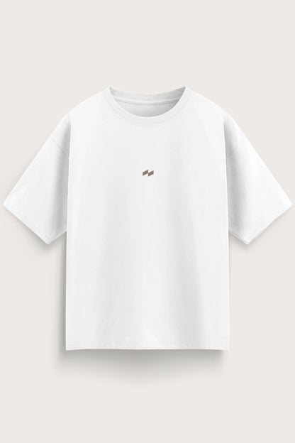 Relaxed Fit Null White T-Shirt for Men