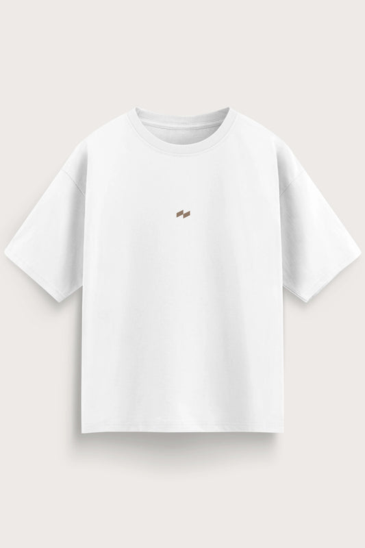 Relaxed Fit Null White T-Shirt for Men
