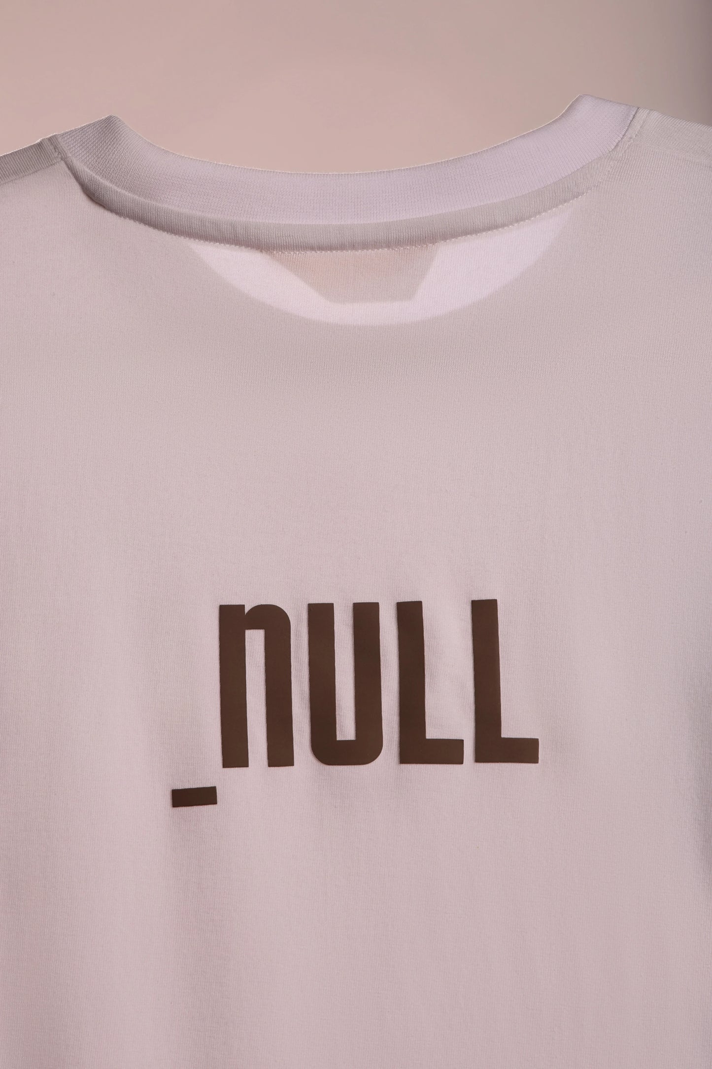Relaxed Fit Null White T-Shirt for Men