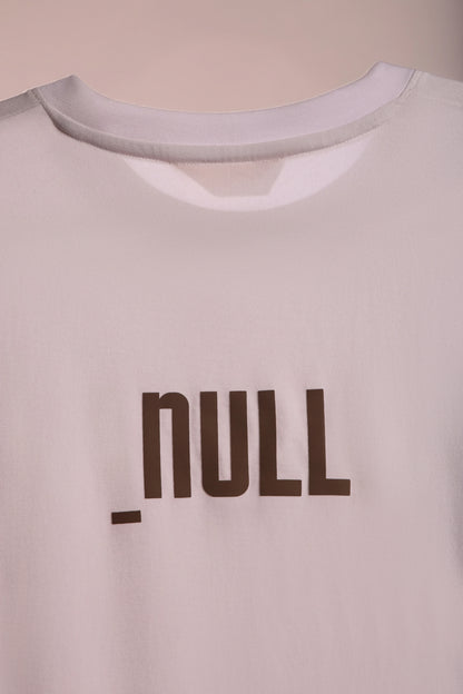Relaxed Fit Null White T-Shirt for Men