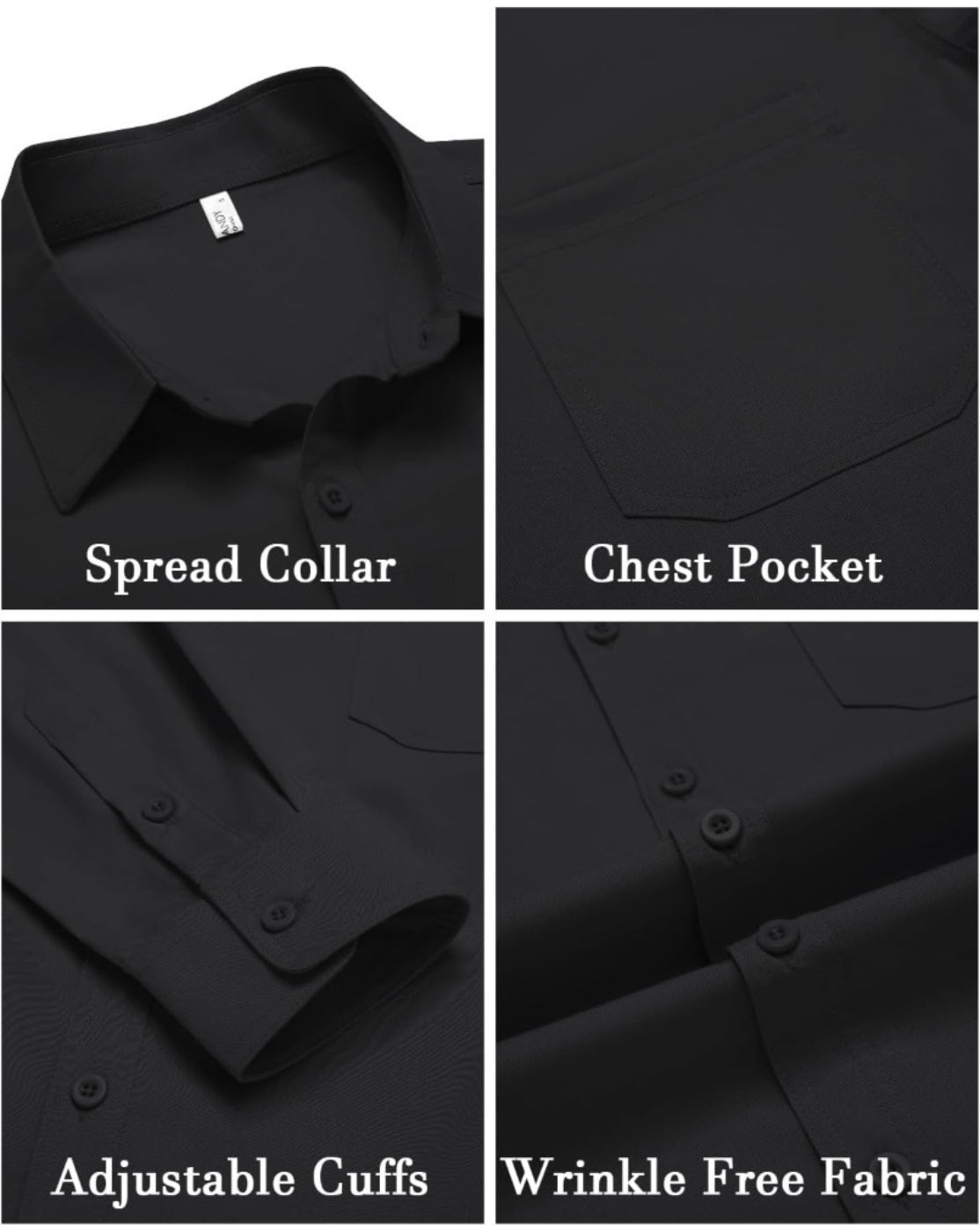 Solid Full Sleeves Wrinkle Free Mens Shirts
