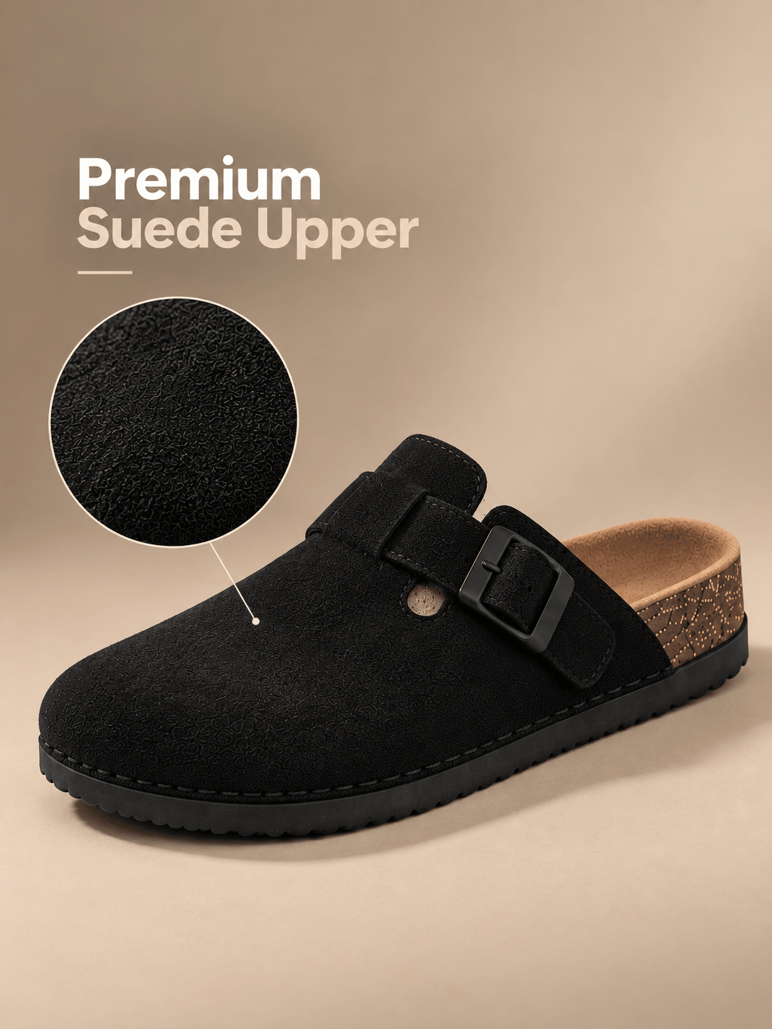 MIDNIGHT BLISS - Daily Aesthetic Suede Clogs - Volton - 