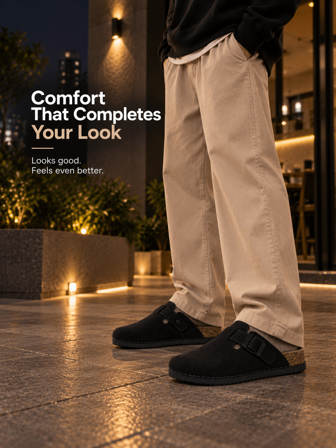 MIDNIGHT BLISS - Daily Aesthetic Suede Clogs - Volton - 