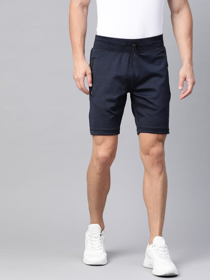 Alcis Mens Solid Navy Shorts