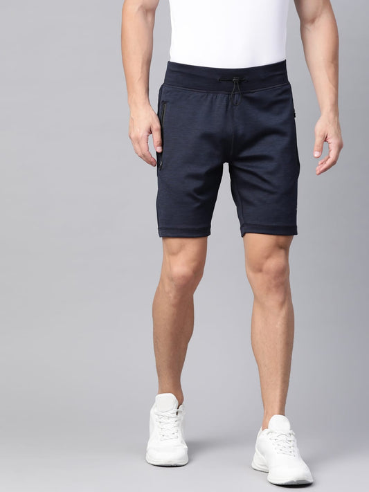 Alcis Mens Solid Navy Shorts