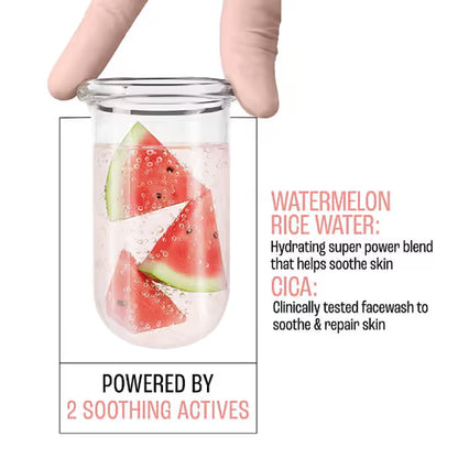 Lakme Blush & Glow Watermelon Rice Water + Cica Jelly Facewash