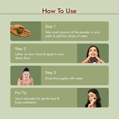 Organic Neem Facewash Powder