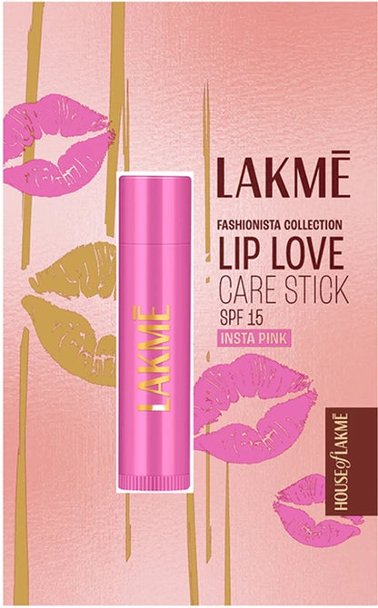 Lakme Lip Love Spf 15 Insta Pink Lip Balm