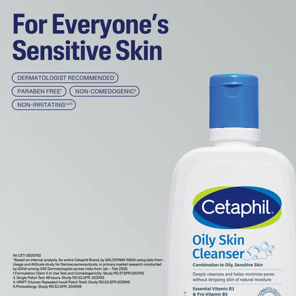 Cetaphil Oily Skin Cleanser 118 ml