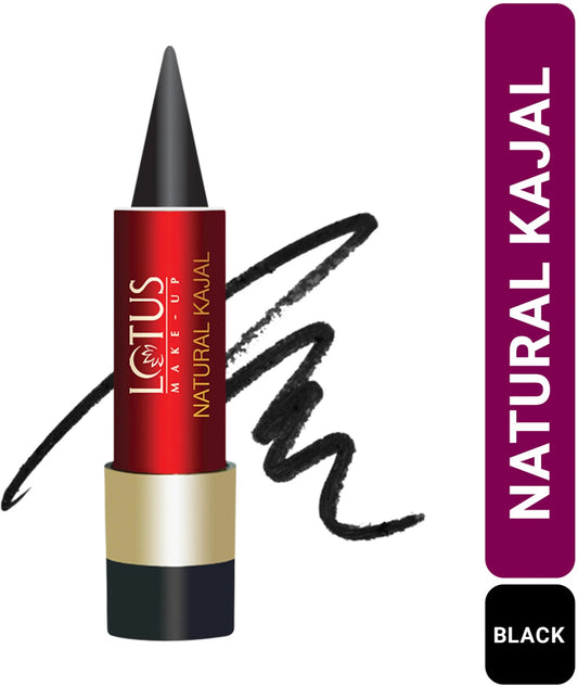 Lotus Makeup Black Natural Kajal 4 g