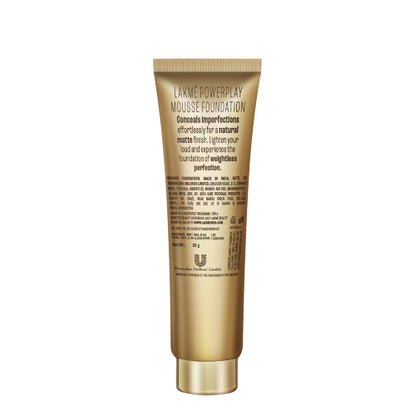 Lakme 9To5 Powerplay Mousse Foundation - Beige Vanilla