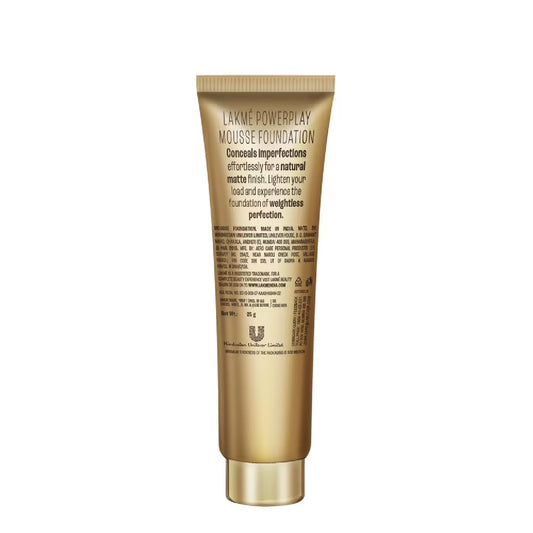 Lakme 9To5 Powerplay Mousse Foundation - Beige Vanilla