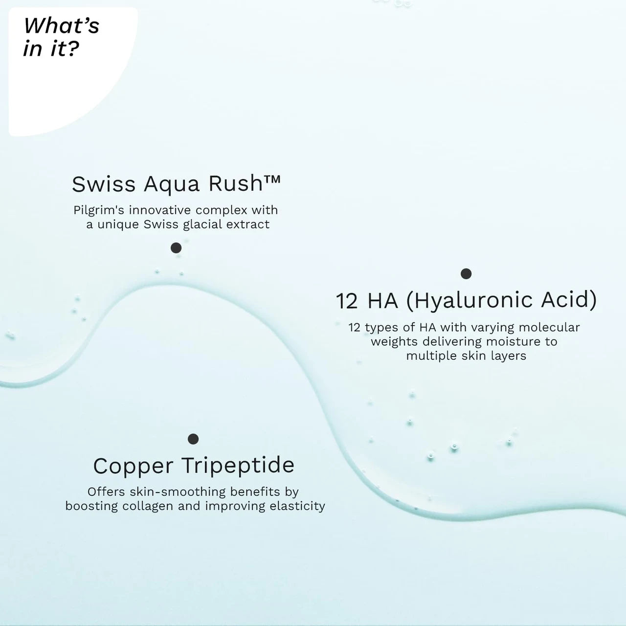 Pilgrim Swiss Aqua Rush 12 HA Serum
