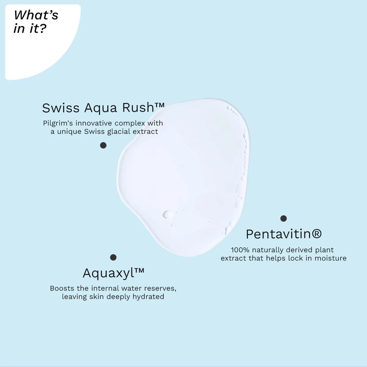 Pilgrim Swiss Aqua Rush Hydrating Gel Toner For Glowing Skin