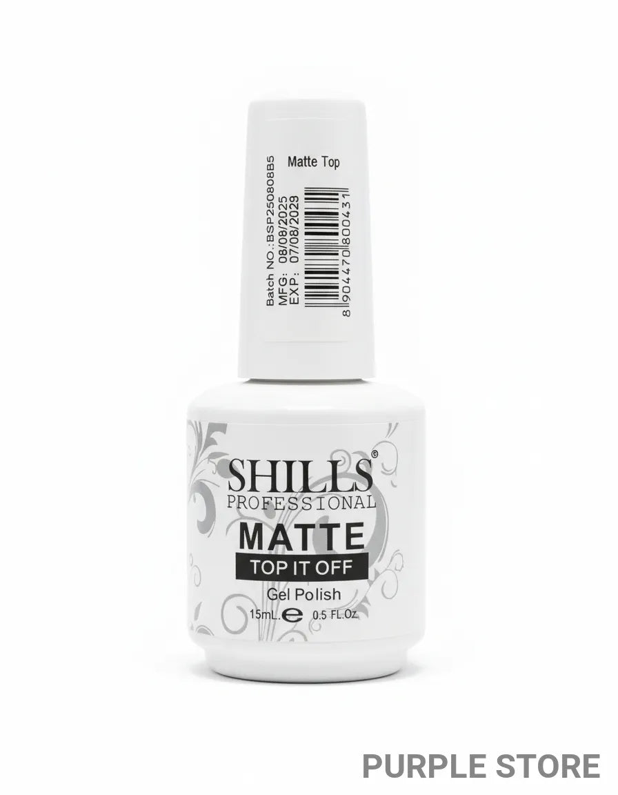 SHILLS PROFESSIONAL MATTE TOP IT OFF GEL POLISH