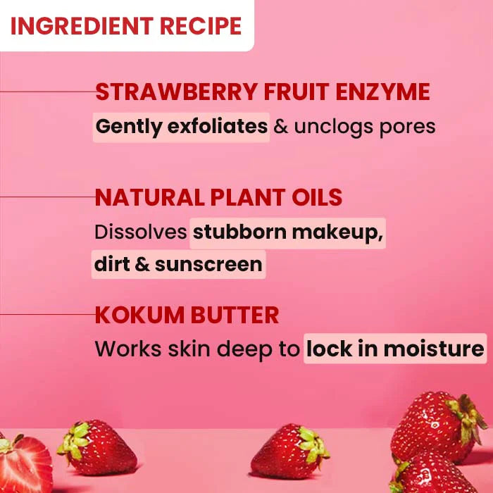 Dot & Key Skincare Strawberry Dew Melt-In-A-Flash Cleansing Balm 70 MILLI_LITRE