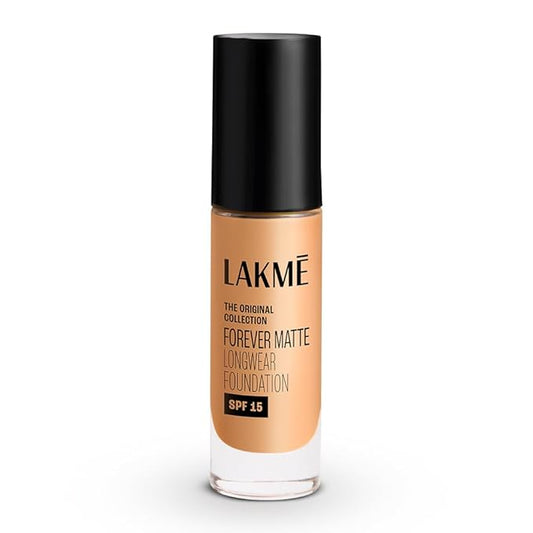 Lakme Forever Matte Longwear Spf 15 Foundation - Natural Shell