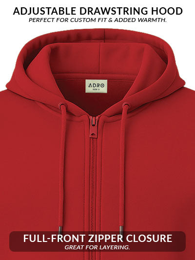 Men’s Regular Fit Zip-Up Hoodie