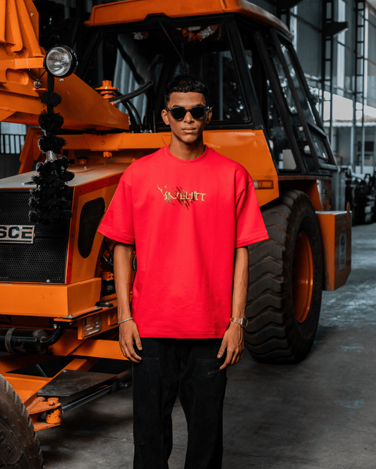 RIVAL ROAR TIGER RED TEE