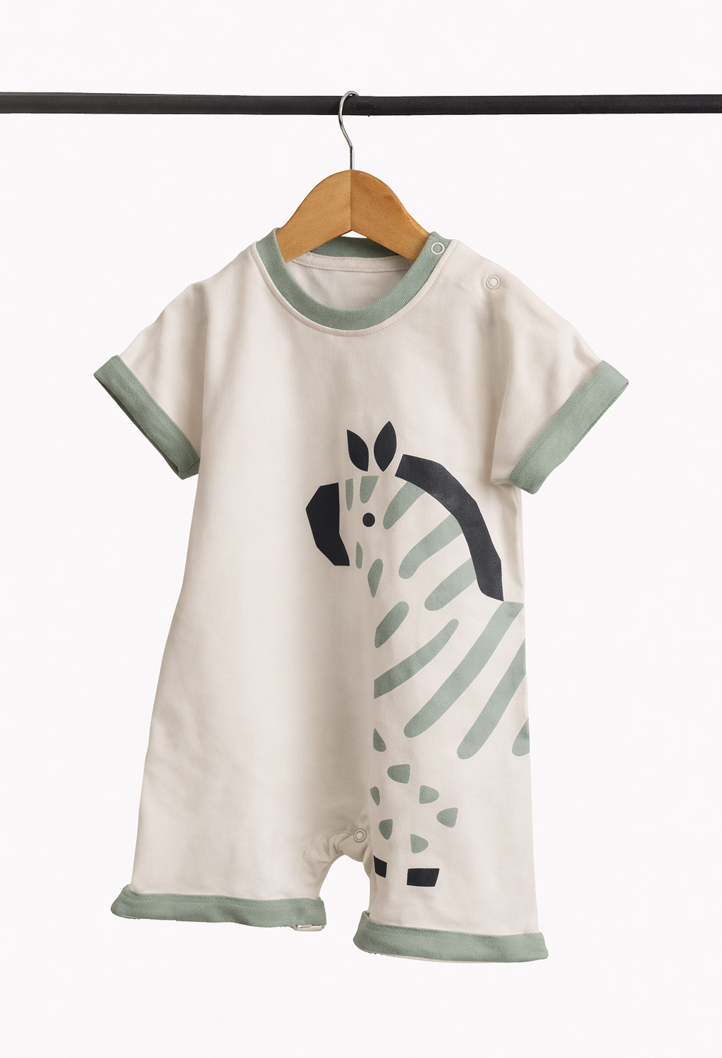 Safari Zebra Romper Born Plus