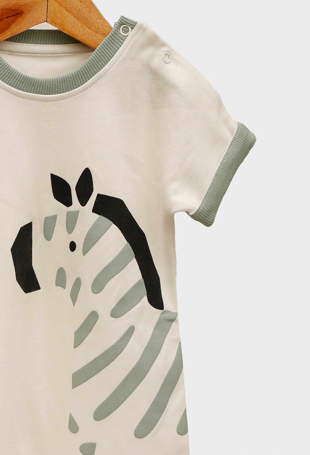 Safari Zebra Romper Born Plus