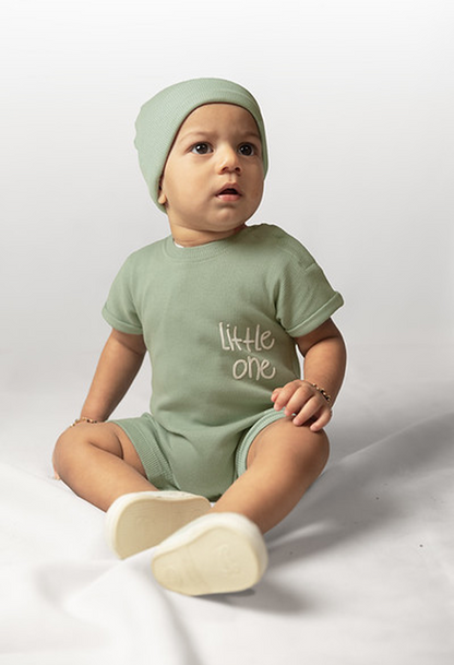 Sage Little One Romper Born Plus