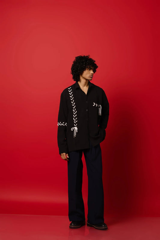 Seoul Strings Black Shirt