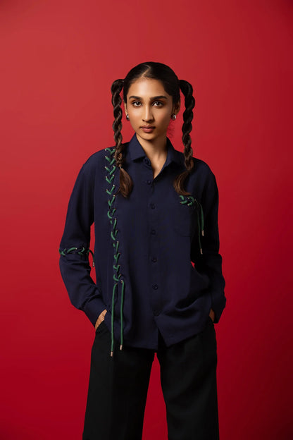 Seoul Strings Blue Shirt