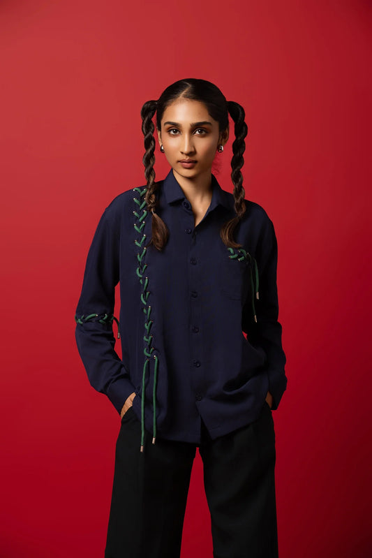 Seoul Strings Blue Shirt