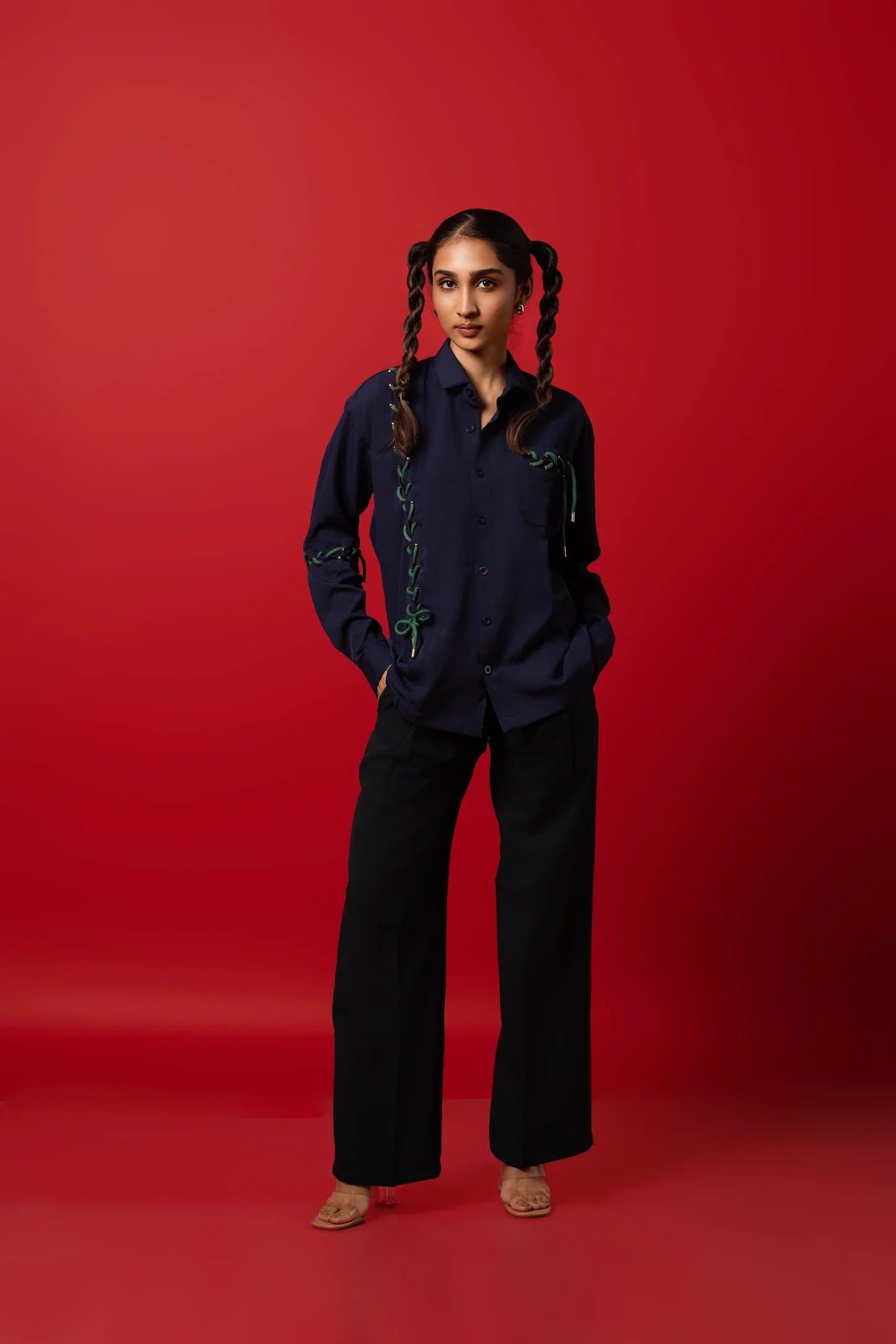 Seoul Strings Blue Shirt