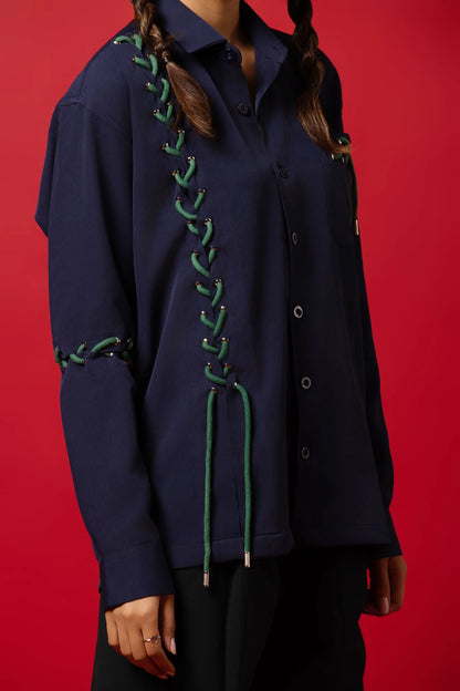 Seoul Strings Blue Shirt