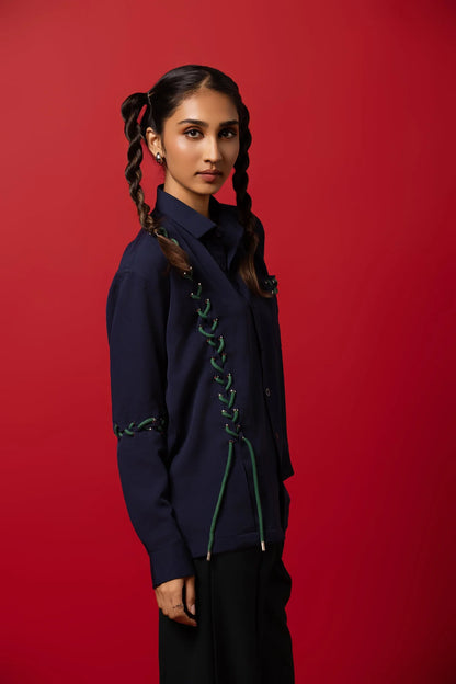 Seoul Strings Blue Shirt