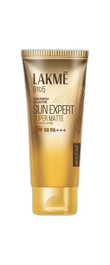 Lakme 9To5 Sun Expert Super Matte SPF 50 PA+++ Sunscreem Lotion