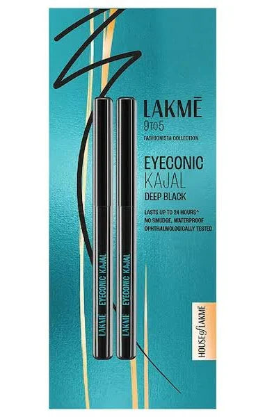 LAKME EYECONIC KAJAL DEEP BLACK