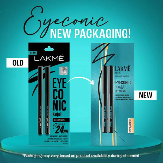 LAKME EYECONIC KAJAL DEEP BLACK