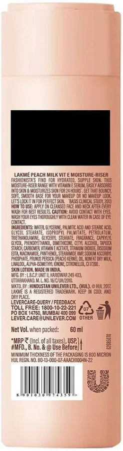 Lakme Peach Milk Moisturizer SPF 24 PA Sunscreen Lotion