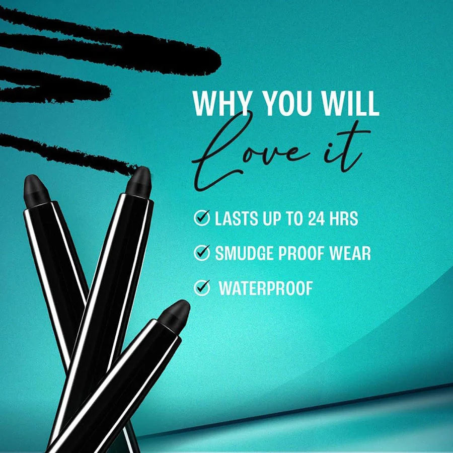 LAKME EYECONIC KAJAL DEEP BLACK