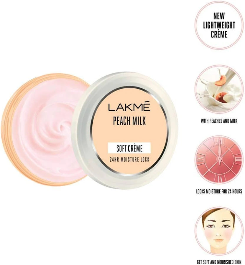 LAKME PEACH MILK Soft Crème MOISTURISER