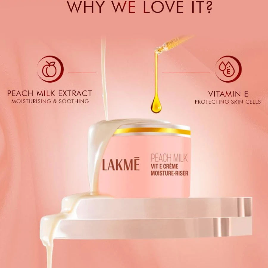 LAKME PEACH MILK CREME MOISTURISER 50 MILLI_LITRE