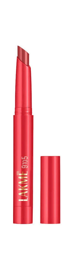LAKME 9 TO 5 FOREVER MATTE LIP CRAYON - RED MARSALA