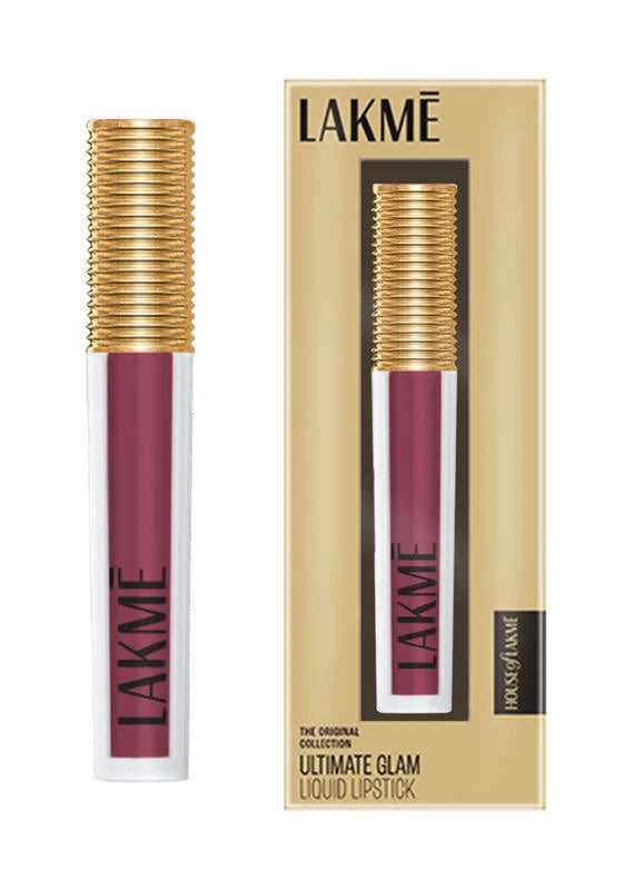 Lakme Ultimate Glam Matte Liquid Lipstick - Muave Ecstasy