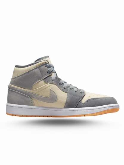Air Jordan 1 Mid 'Coconut Milk Particle Grey'