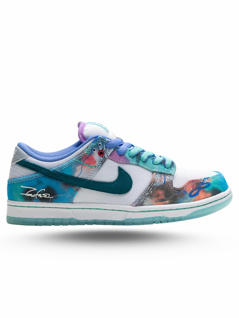 Futura X Nike SB Dunk Low 'Bleached Aqua'