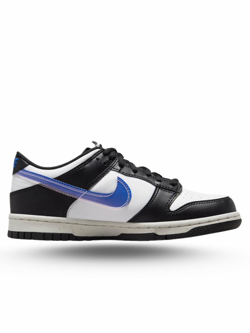 Nike Dunk Panda "Blue Swoosh"