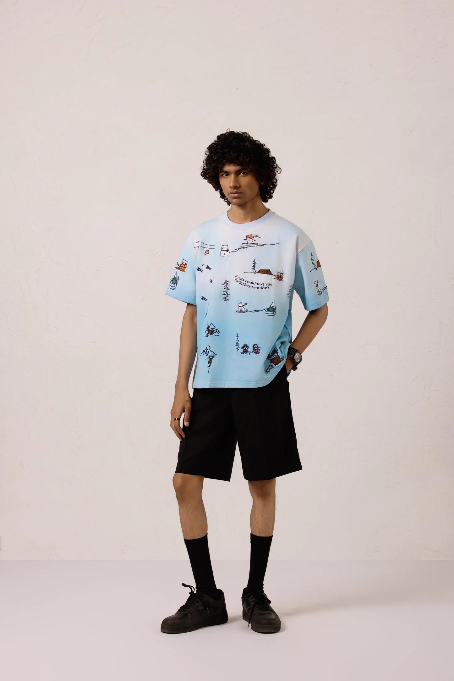 Snowy Dreams Oversized T-shirt