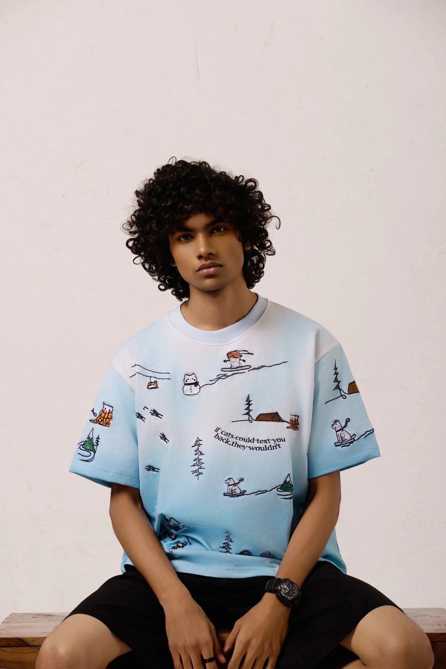 Snowy Dreams Oversized T-shirt