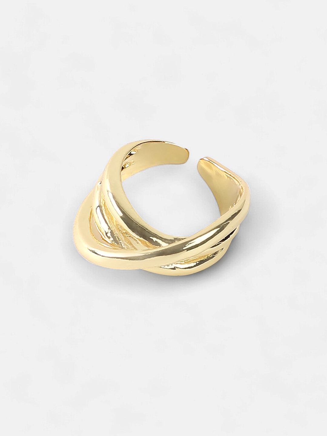 The Loop Finger Ring - California Gold-SOHIRG6134